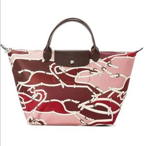 Longchamp Le Pliage Gallop Top Handle Tote- RARE